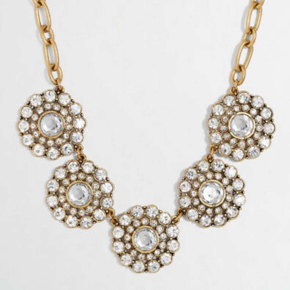 J. Crew Layered Circle Necklace
